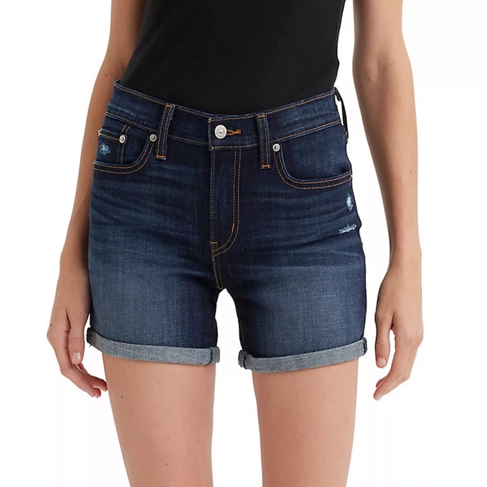 Levi's MID-LENGTH  Blue Jean Shorts - 34